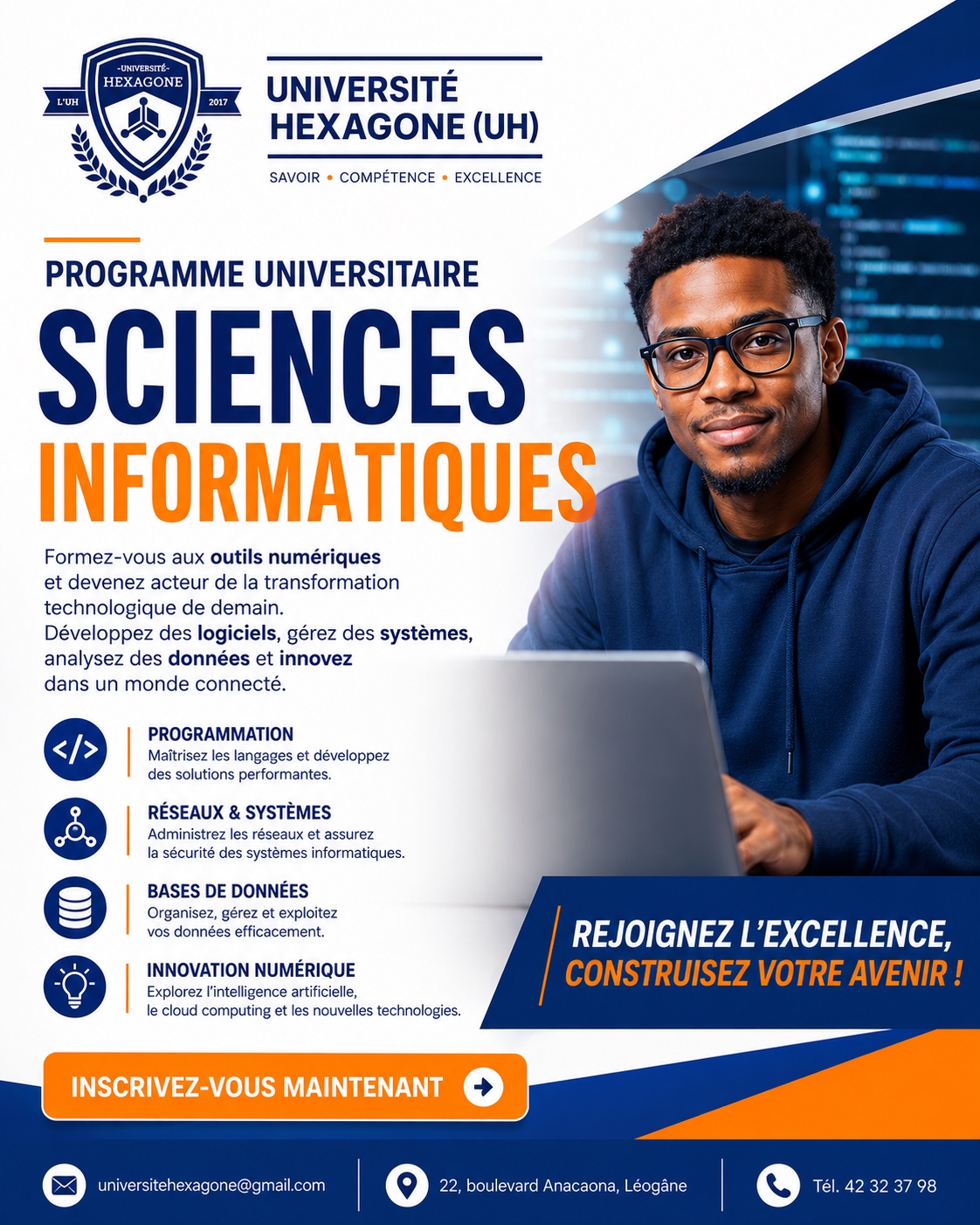 Visuel de l’Université Hexagone