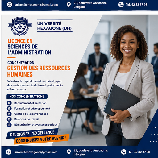 Affiche officielle : Sciences de l’administration — Gestion des ressources humaines